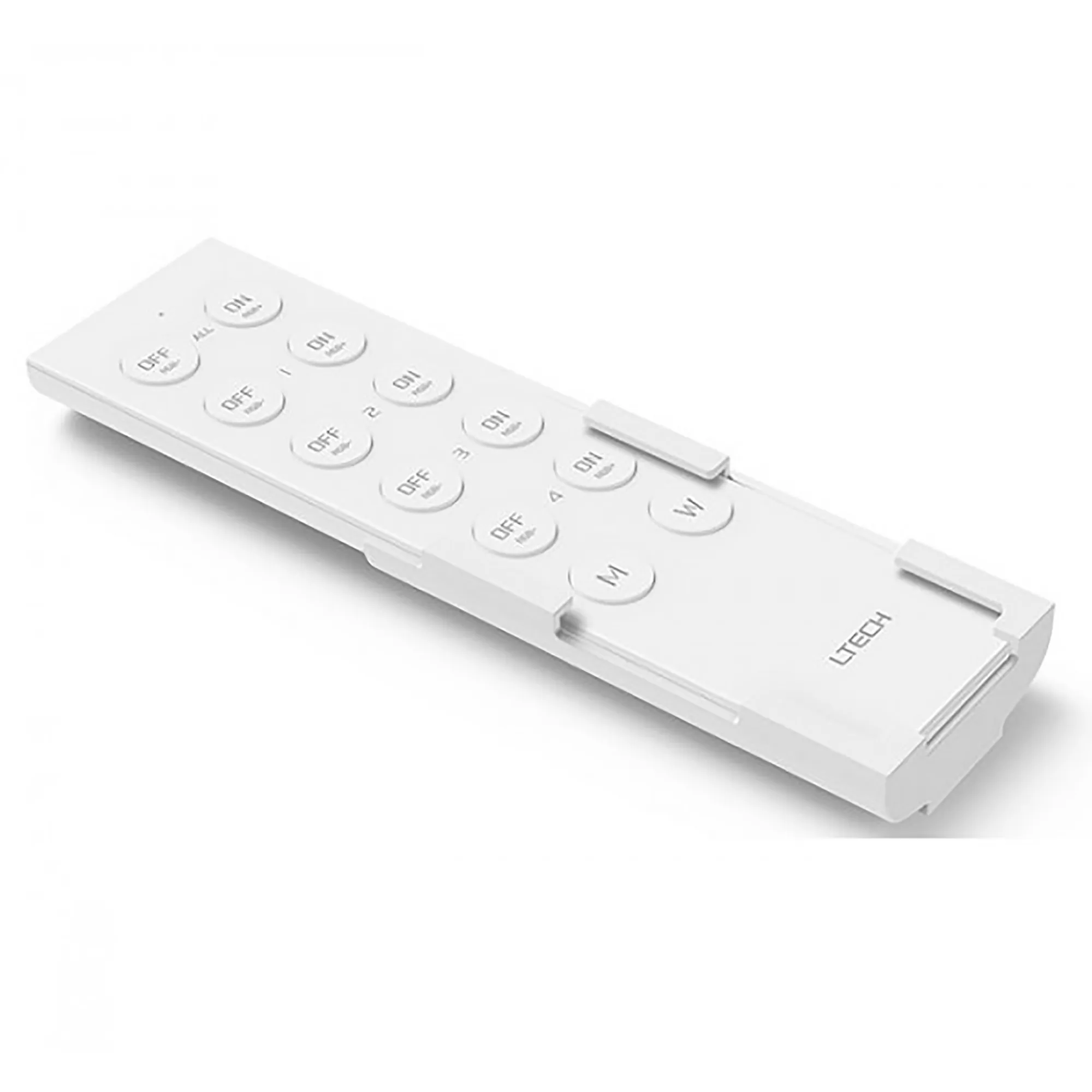 4 Zone RF RGBW Remote Control 2.4GHz RF CR2032 20m Range